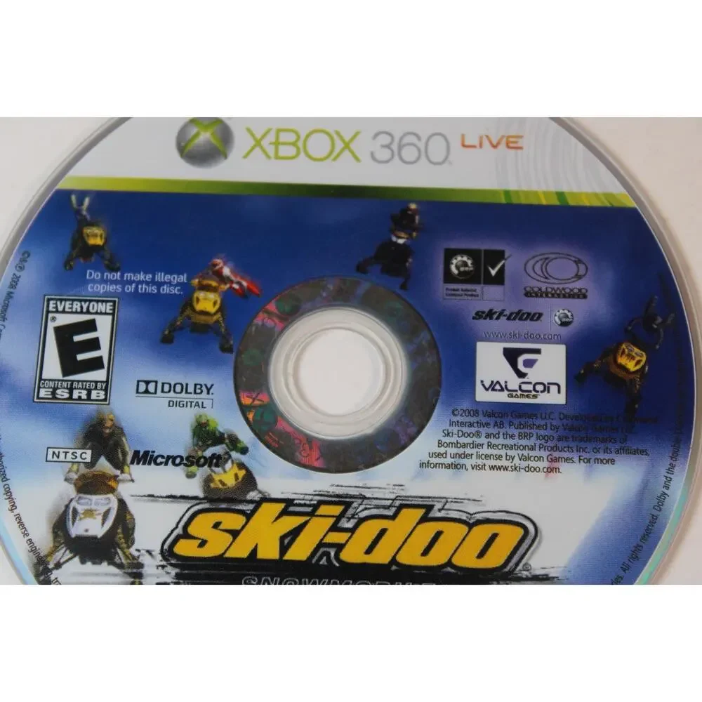 Ski-Doo: Snowmobile Challenge (Xbox 360, 2009) Game Disc Only, Tested/Works